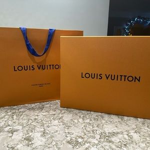 Louis Vuitton gift box & bag